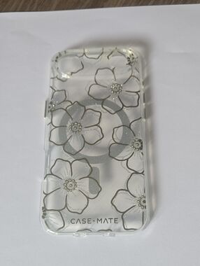 iPhone 17 Air (2025) case-mate/clear / Gold & Silver Accents